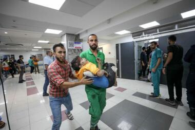 تنديد واسع بالمجزرة الصهيونية بمستشفى المعمداني بغزة ومطالبات بتدخل فوري لوقف العدوان